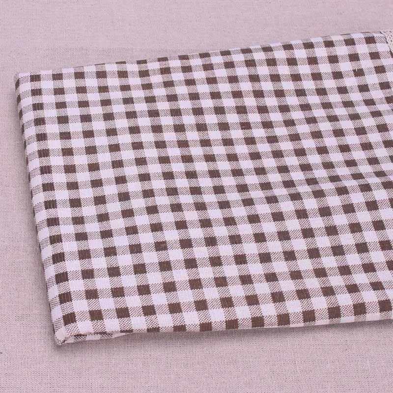 Tan And White Linen Tablecloth Plaid Linen Table Cloth Custom