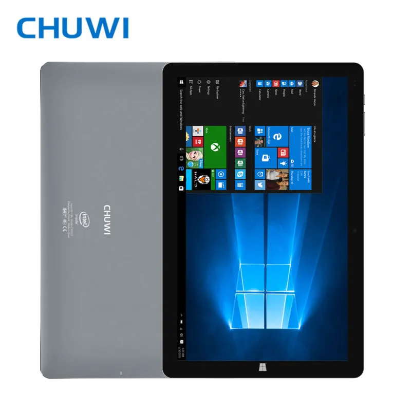 CHUWI Hi10 Plus Official! 10.8 Inch  Tablet PC Windows 10 Android 5.1 Dual OS Intel Atom Z8350 Quad Core 4GB RAM 64GB ROM