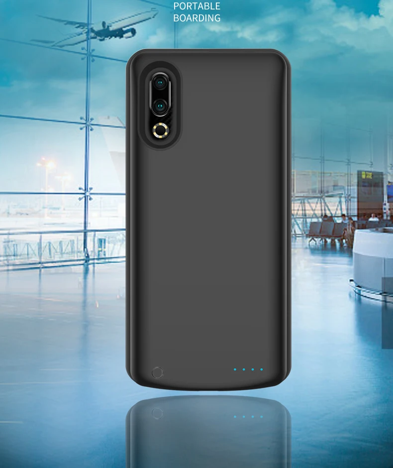 For Meizu 16S 5000mAh Battery Charger Case For Meizu 16s Silm shockproof Portable Travel Charging Power Bank Phone Case Cover