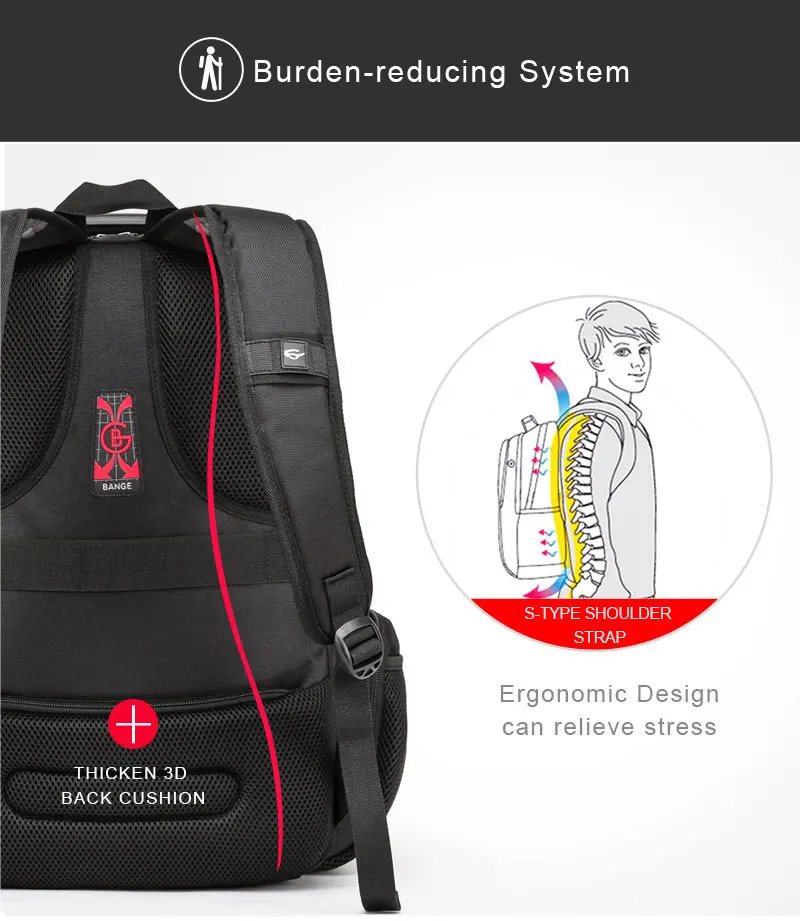Новые мужские дорожные рюкзаки высокой емкости 15,6 "рюкзак для ноутбука для мальчиков USB Анти-рюкзак кража школьный рюкзак для девочек для