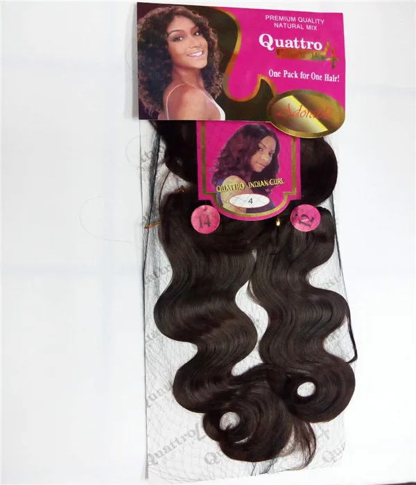 Adorable Quattro Indian Curl Blended Hair Epacket Free Shipping