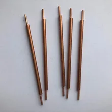 6 шт./лот 80 мм две головки точечной сварки точечная сварка контактный припой иглы стыковая сварка алюминиевая пайка сварочная электродная игла