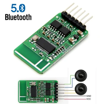 

wireless Bluetooth 5.0 power amplifier board 3W+3W stereo audio Receiver speaker amp DC 3.6-5.5V