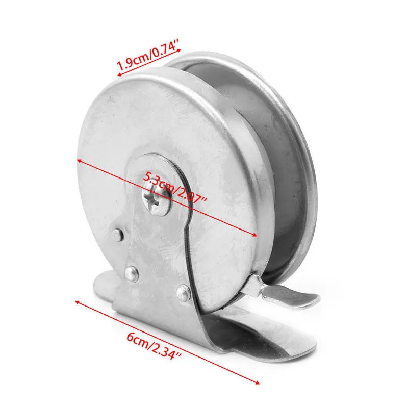 Новое поступление 2017 мини металлическая катушка для рыбалки спиннинговая
