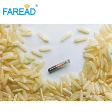 x60pcs Сертификация iCar мини 1,25*8 мм RFID LF имплантатов транспондера стеклянный колпачок ISO11784/5 FDX-B животного микрочип