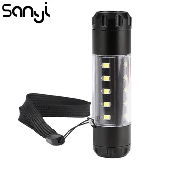 

SANYI Super Bright XPE+20 SMD COB LED Flashlight Torch Power by 1*AA or 1* 14500 Battery Portable Lantern Lamp Drop Shipping
