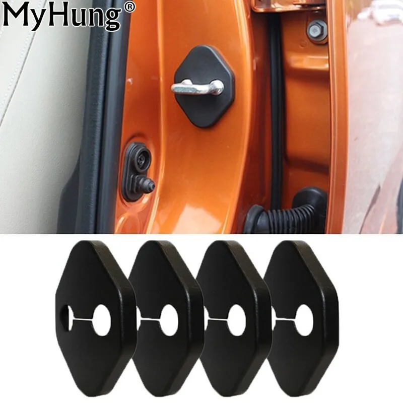 Автомобильный Дверной замок Защитная крышка для Toyota Camry 2012 Rav4 2013 Vios2005 2006Honda Accord Fit Odyssey Ciimo стикер для автомобиля BT01