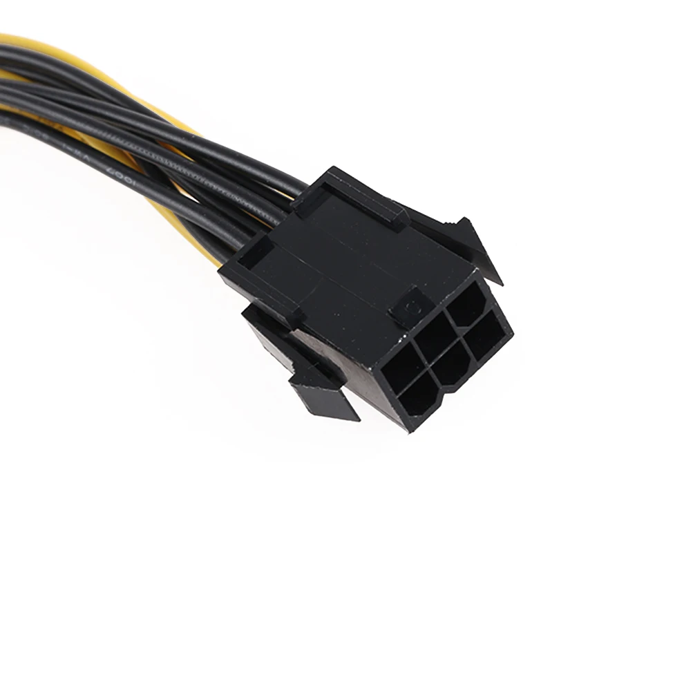 1 шт. 6 Pin PCI E модуль Женский к двойному 8 + 2P папа видео карта кабель адаптера