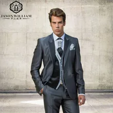 LN115 New Design Fashion font b Men b font font b Suits b font Groom font