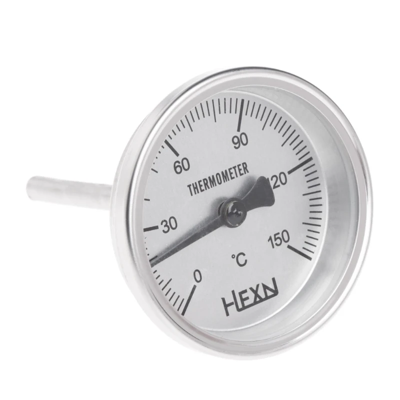 1/4" NPT Threaded Stainless Steel Thermometer Moonshine Condenser