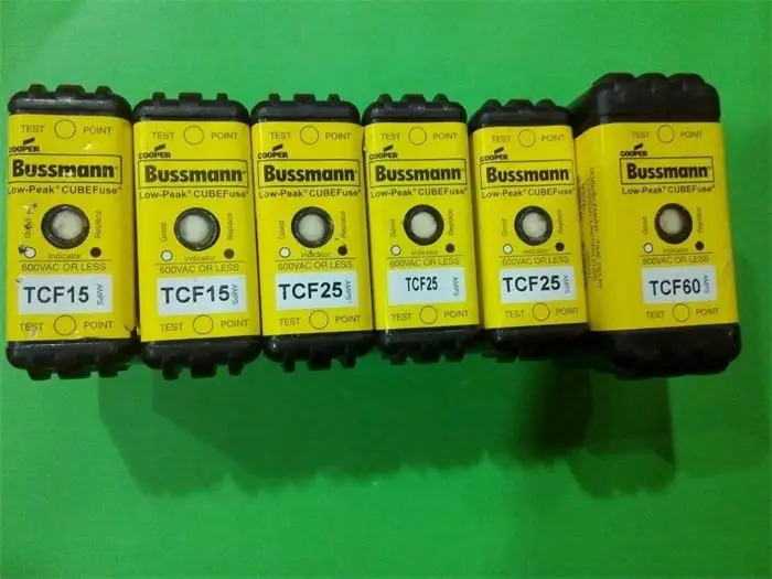 

TCF 15 TCF25 TCF60 delay fuse Fuse BUSSMANN new authentic 1525A60A