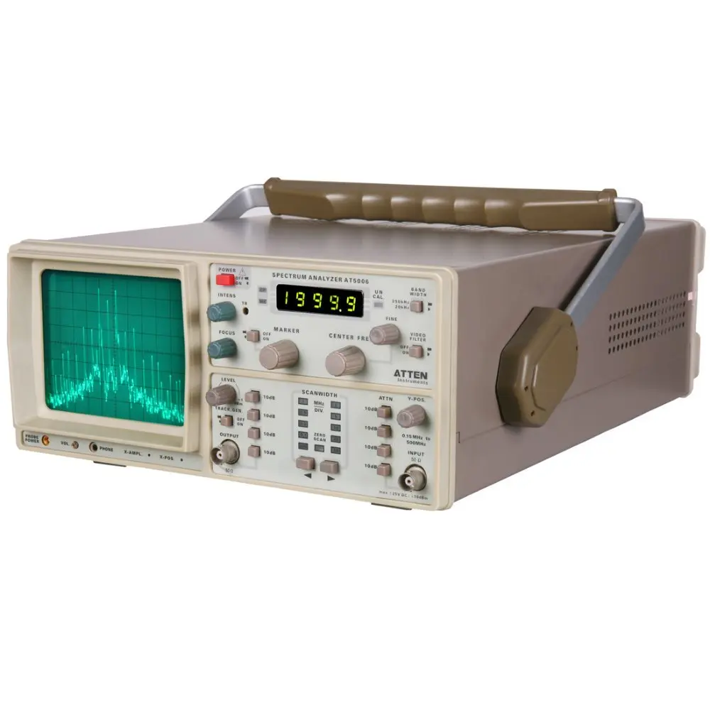 ATTEN AT5006 Sweep frequency superheterodyne spectrum analyzer for RF