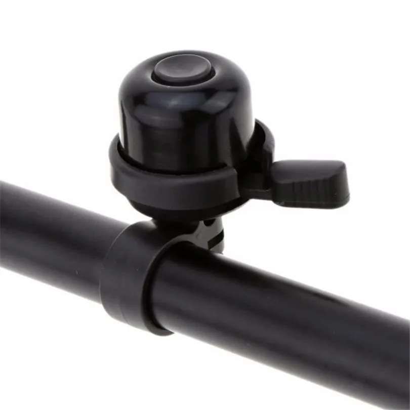 T2 For Safety Cycling Bicycle Handlebar Metal Ring Black Bike Bell Horn