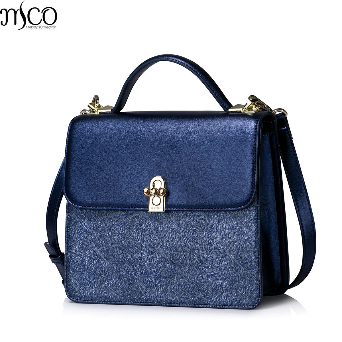 

2017 Brand Design Luxury Rhinestons Lock Women Flap Handbag Pearlescent Leather Patchwork Shoulder Bags For Ladies Messenger Bag