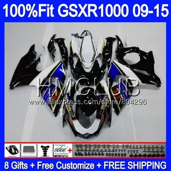 

Blue black Fairing For SUZUKI GSX-R1000 GSXR 1000 09 10 11 12 13 15 36HM.22 GSX R1000 K9 GSXR1000 2009 2010 2011 2012 2014 2015