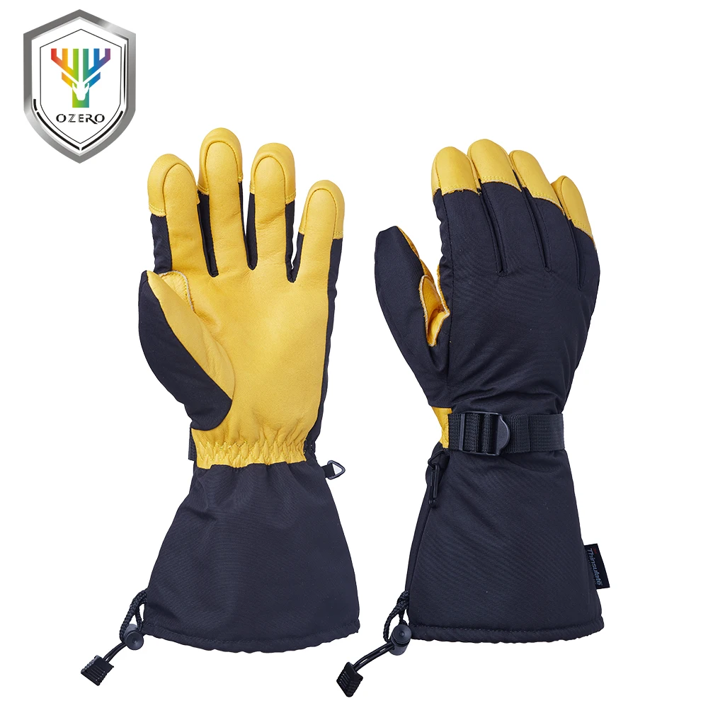 OZERO Winter Warm Gloves Men's Work Driver Windproof Waterproof Security Protection Wear Safety Working For Men's Woman Gloves OZERO Winter Warm Gloves Men's Work Driver Windproof Waterproof Security Protection Wear Safety Working For Men's Woman Gloves