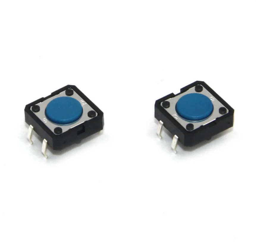 

Free shipping 100pcs/lot New original B3F series light touch button switch B3F-5000 button 12*12*4.3mm DIP 4Pins 1.27N