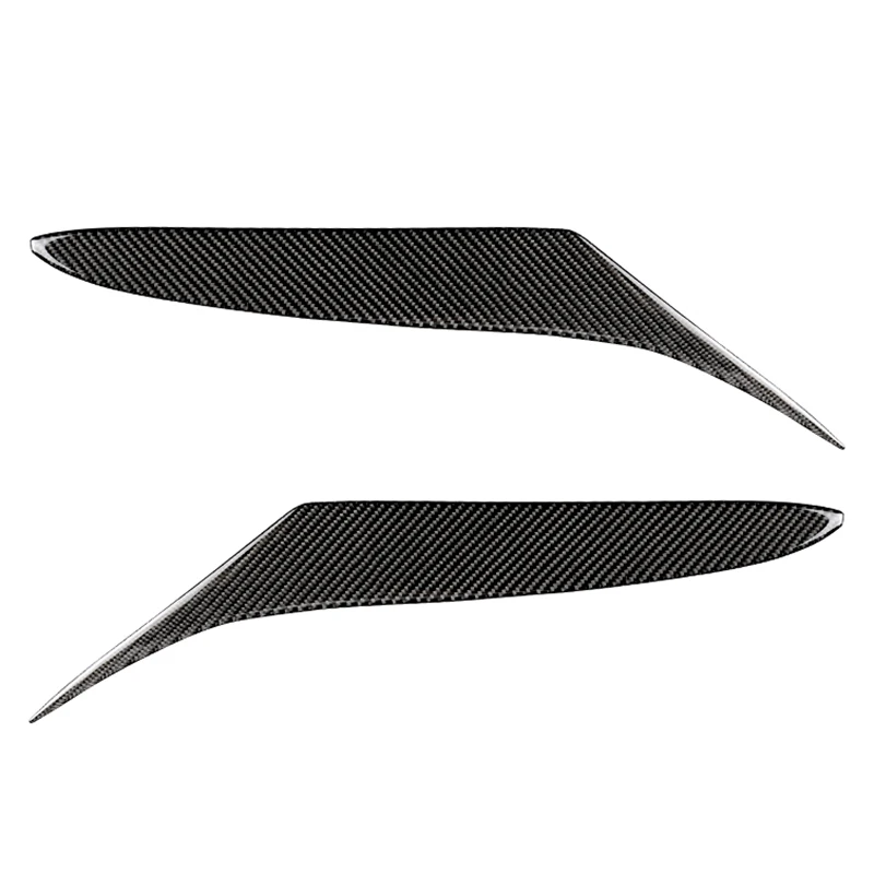

For Mazda Rx8 Coupe 2004-2008 Front Eyelid Eyebrow Headlight Cover Carbon Fiber
