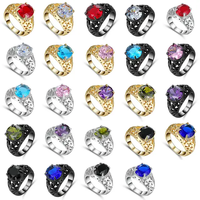 Large Oval Crystal Love Ring for Summer Gift Light Blue Royal Pink Green New Des Large Oval Crystal Love Ring for Summer Gift Light Blue Royal Pink Green New Des