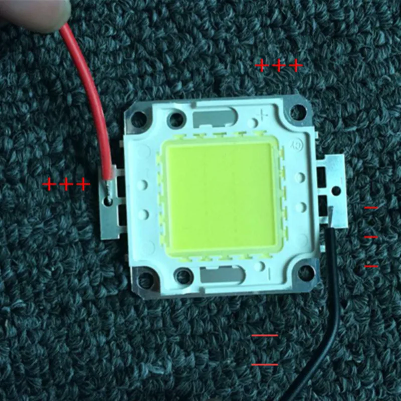 Светодиодный чип COB RGB в форме фасоли светоизлучающие диоды 10 Вт 20 30 50 100 12 32 В