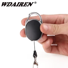 3Pcs/lot Fly Fishing Tools Zinger Retractor Extractor Keeper Tether Retractable Reel Anglers Badge Holder Fishing Tackle Boxes