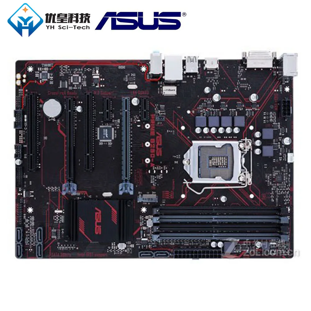 

Original Used Desktop Motherboard Asus Intel B250 Asus PRIME B250-A LGA 1151 Core i7/i5/i3/Pentium/Celeron DDR4 64G ATX