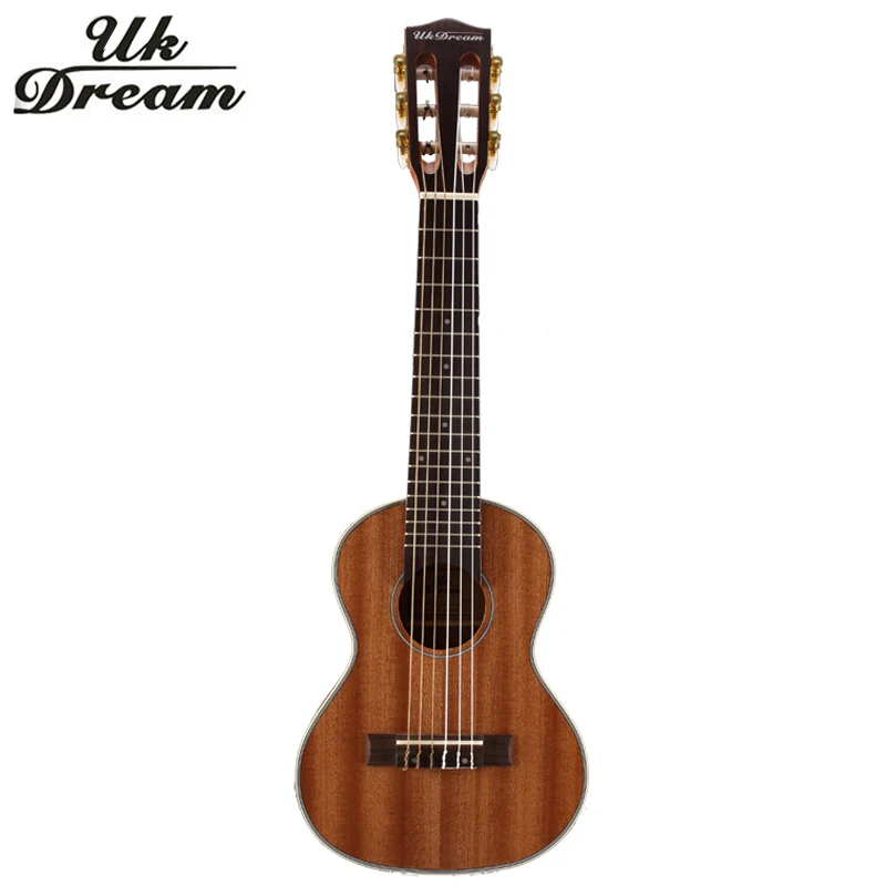 

28 Inch Classic 6 Strings 18 Frets Classical Knob Guitar Full Sapele Wooden Guitar guitarra musical instrument Acoustic Guitar