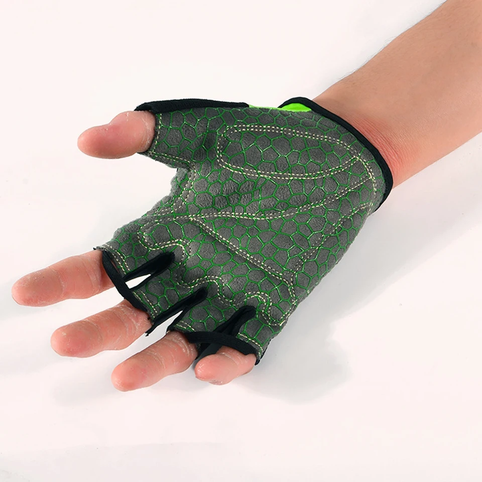 BOODUN Sports Gym Half Finger Training Gloves Breathable Weightlifting Fitness Dumbbell Men Women Outdoor Body Building Gloves