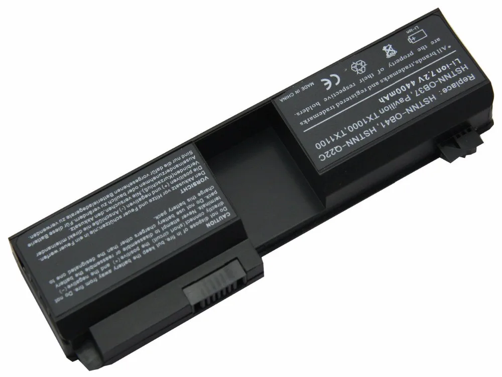 Новый аккумулятор для ноутбука HP Pavilion tx1000 tx1100 tx1200 tx1300 tx1400 tx2000 tx2100 tx2500 tx2600 серии 7 2 V