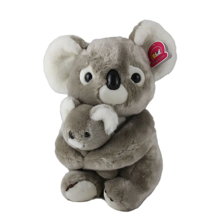 Cute 50cm Plush Mother and Child Koala Bear Stuffed Animal Doll Soft Toy Gift 