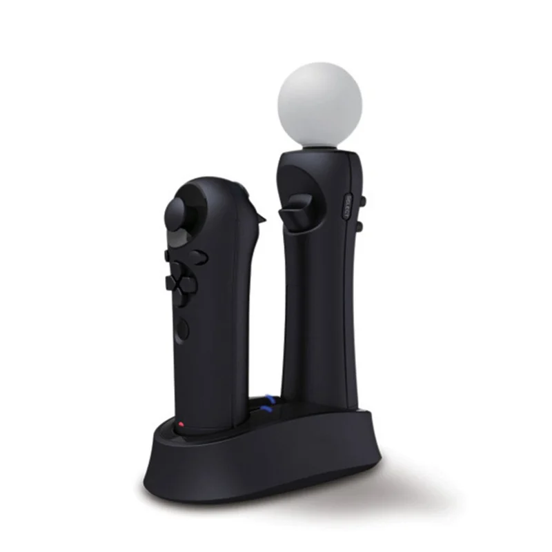 Ipega Tp3-382 двойной игры Зарядное устройство Порты Usb двигаться слайд зарядка для док-станции подставка держатель для Ps Move джойстик для игр в