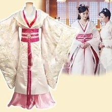 Tang Yan же дизайн эстетический Hanfu костюм новейшая телевизионная игра принцесса WeiYoung женский Hanfu сценический костюм