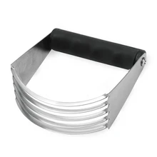 Портативный ручной кондитерский блендер из нержавеющей стали, тестомеситель, резак, миксер, пирог печенье нож для кексов с лезвиями, кухонная выпечка