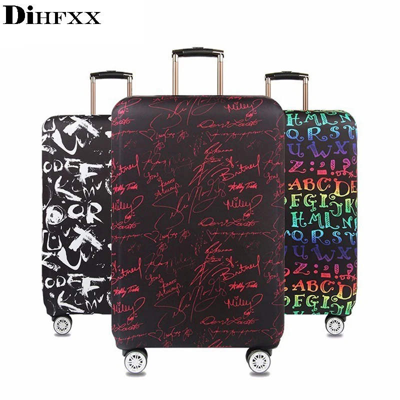 

DIHFXX travel suitcase Elastic dust cover Trolley case Luggage protection case for 18 ~ 32 inch suitcase protective cover DX-08