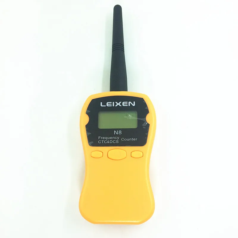 LEIXEN handheld frequency counter Frequency measurement device N8 interphone Digital Analog Tone same with I-77 1