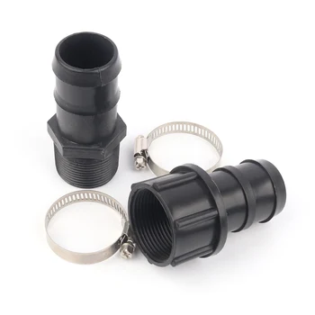 

1pcs 3/4"-2 Inch To 25-63mm Water Tape Connector Agricultural Greenhouse Farm Irrigation Soft Pipe Joints Drip Hose Connectors