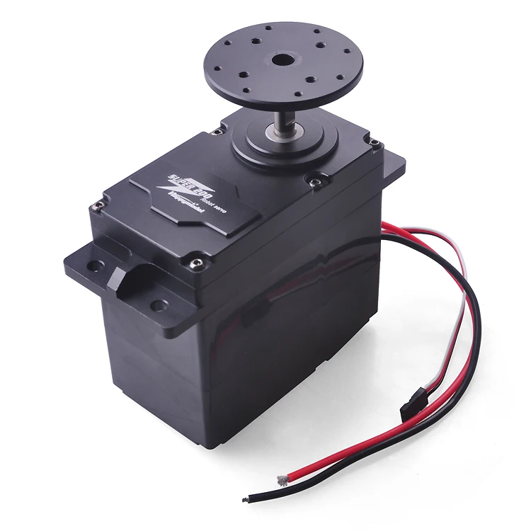 

SUPER200 300 High Torque Metal Servo 12 24V 200kg.cm / 300kg.cm 500kg.cm 0.5S/60 Degree BEC 5V for DIY Large Robot Arm Accessory