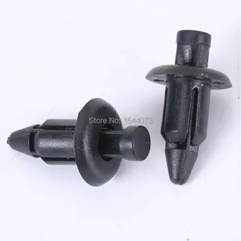 

100Pcs 6mm Plastic Push In Type Rivets Fastener Pin Clips ATV For Yamaha YZF R1 R6 For GSXR 1300,1000,750,600