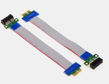 

2pcs/lot PCI-E Express 1X Slot Riser Card Extender Extension Ribbon Flex Relocate Cable 20cm