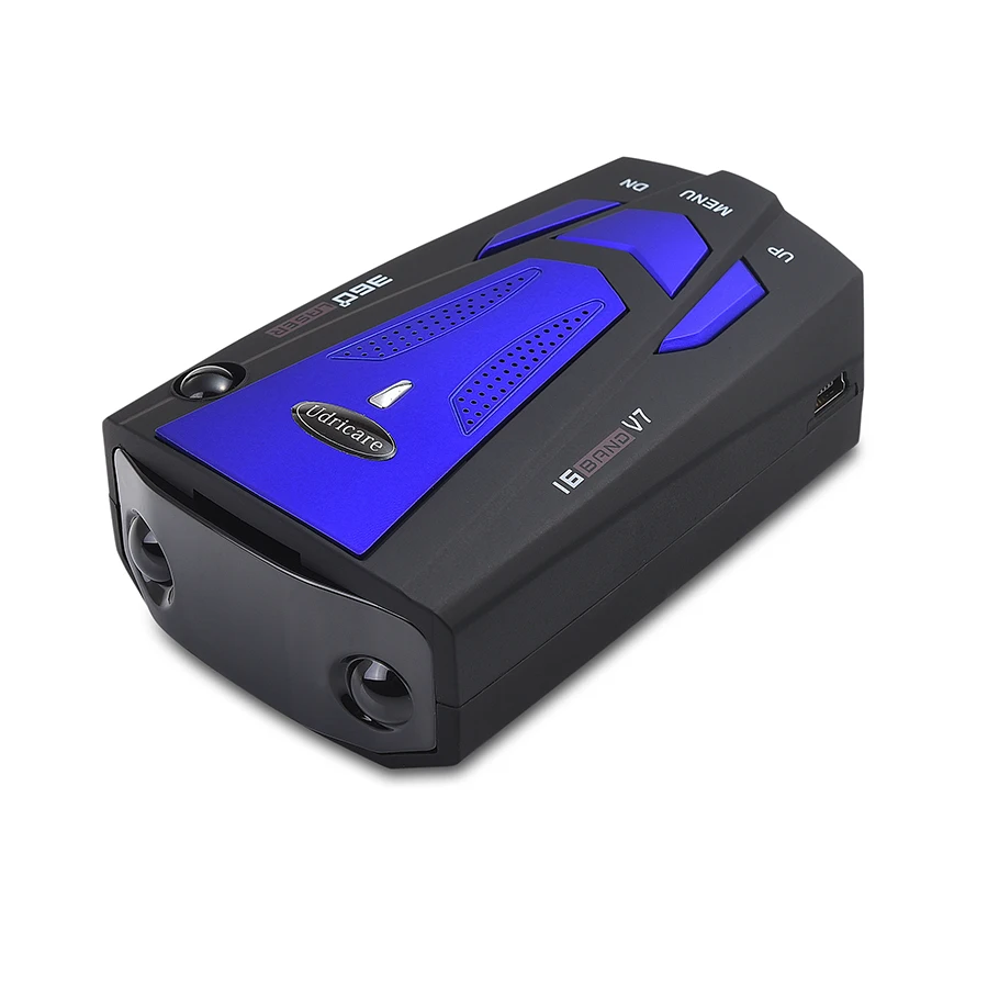 

Udricare Car Anti Radar Detector Safety Driving Alert Overspeed Remind Russia English 16 Brand X K NK Ku Laser Voice Alarm