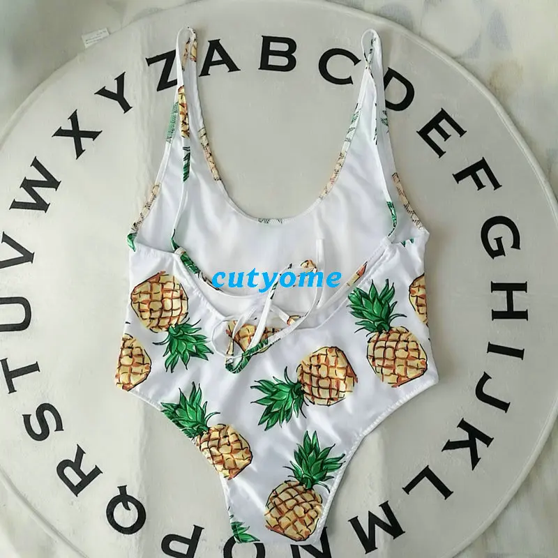 Mother Daughter Father Son Matching Swimsuits Pineapple Bikini Shorts Family Swimwear Outfits Mommy And Me Dad Mom And Daughter (36)
