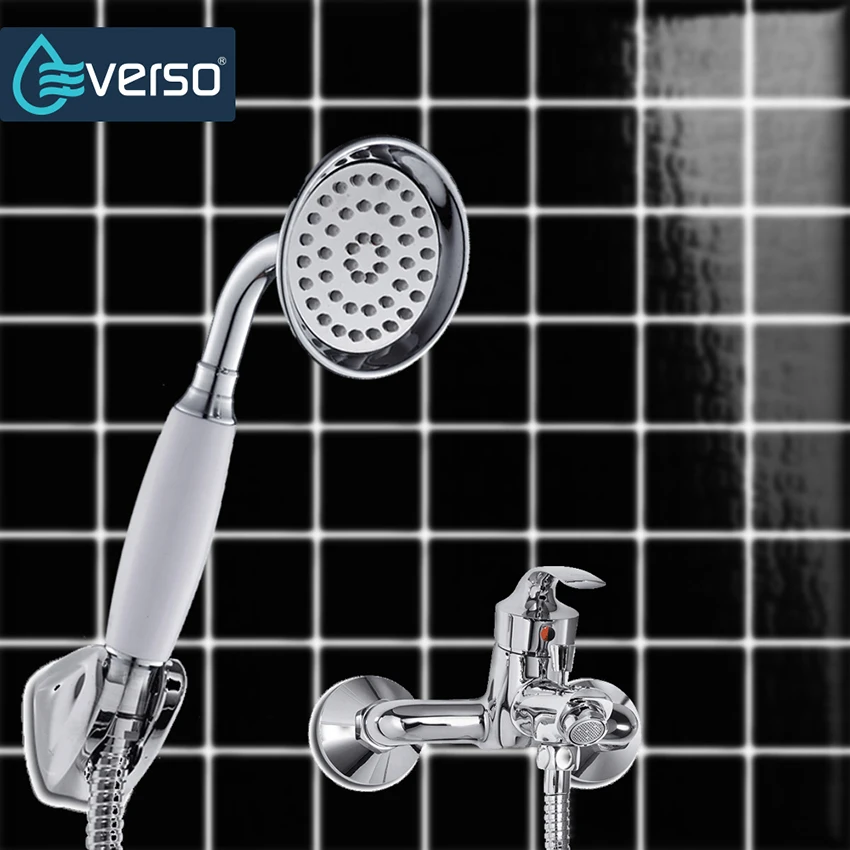 Everso античная латунь ванная душевая головка Керамическая ручная экономия воды душевая головка для дождя спрей аксессуары для ванной комнаты