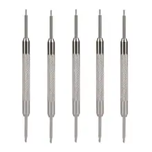 5 и 10 шт. ультра прочный ремешок для часов из нержавеющей стали Пружинные стержни инструмент для снятия ремешок для часов пружинный стержень инструмент