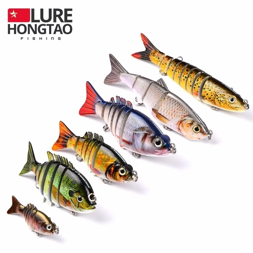 Извлечь HONGTAO Swimbait приманка набор Рыбалка приманки 6 шт./лот качество