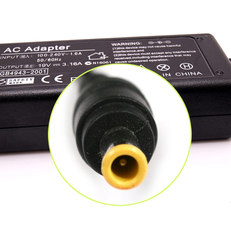 Сменный Адаптер переменного тока для samsung R429 RV411 R428 RV415 RV420 RV515 R540 R510 R522 R530 19 в 3 16 А 5
