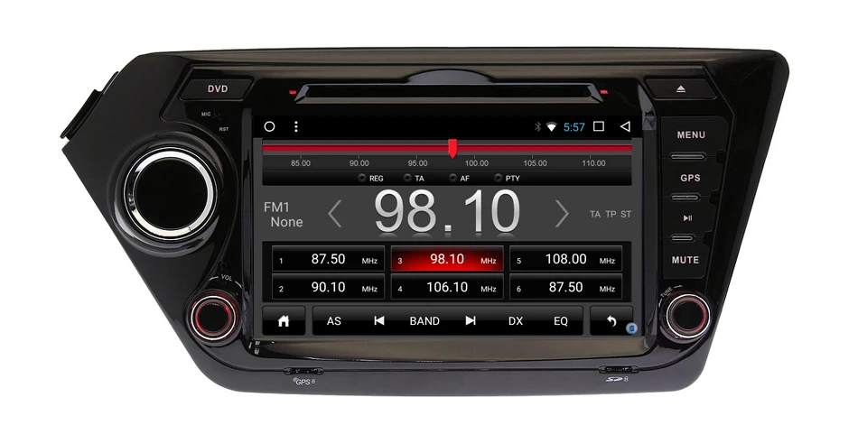 Best Marubox 2 Din Android 7.1 For Kia Rio Multimedia Car DVD Player K2 2010-2015 Quad Core 8" GPS Navigation Radio System 8A200DT3 7