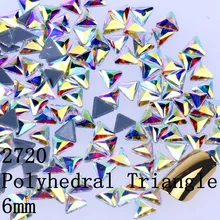 2018 New Arrive 6MM Polyhedral Triangle Crysta lStrass Clear AB Hot Fix Rhinestone More Shiny Super Bright Hotfix Iron On Stones Nail Art 2018 New Arrive 6MM Polyhedral Triangle Crysta lStrass Clear AB Hot Fix Rhinestone More Shiny Super Bright Hotfix Iron On Stones Nail Art