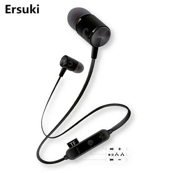 

Ersuki G20 Bluetooth Earphone V4.2 Wireless Headphone Headset with HD Mic Metal Sports Stereo auriculares for all phone