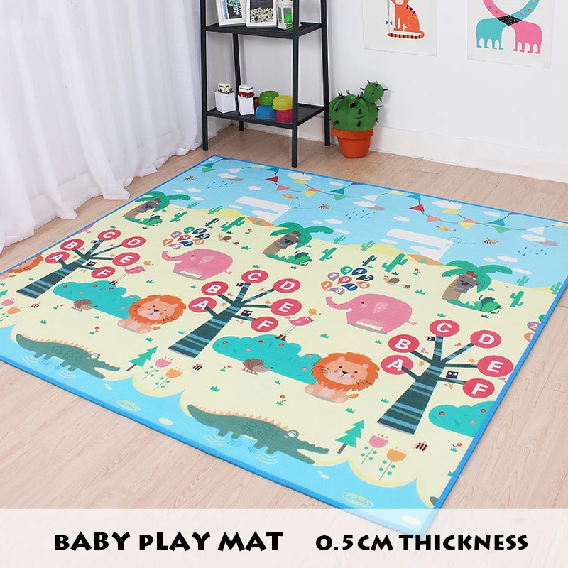 Sammie1994 Vente Infantile Brillant 0 5 Cm Bebe Tapis De Jeu Jouet Ramper Puzzle Mince Jeux En Developpement Mousse Enfants Vivant Chambre Pas Cher Prix
