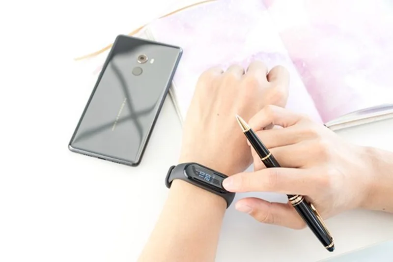 2018 New Xiaomi Mi Band 3 Smart Wristband Bracelet Band 3 OLED 128 x 80 Touch Screen battery 110mAh Pulse Heart Rate Step Time
